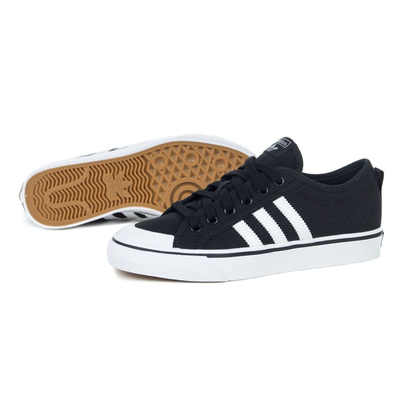 Scarpe Adidas Nizza Jr EF5155 nero 1