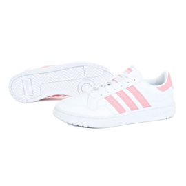 Scarpe Adidas Team Court Jr EG9089 bianco nero 1