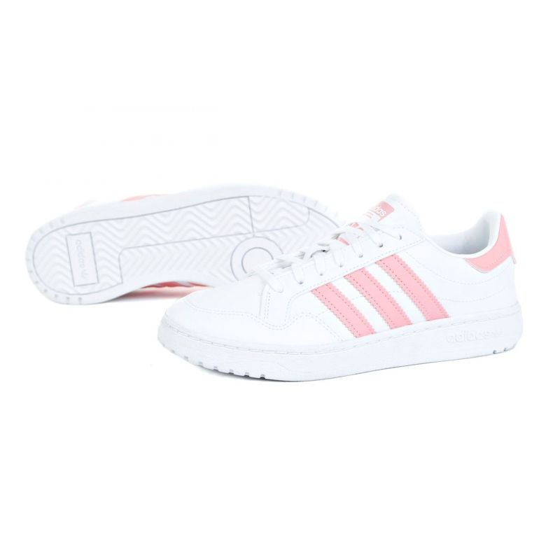 Scarpe Adidas Team Court Jr EG9089 bianco nero 1
