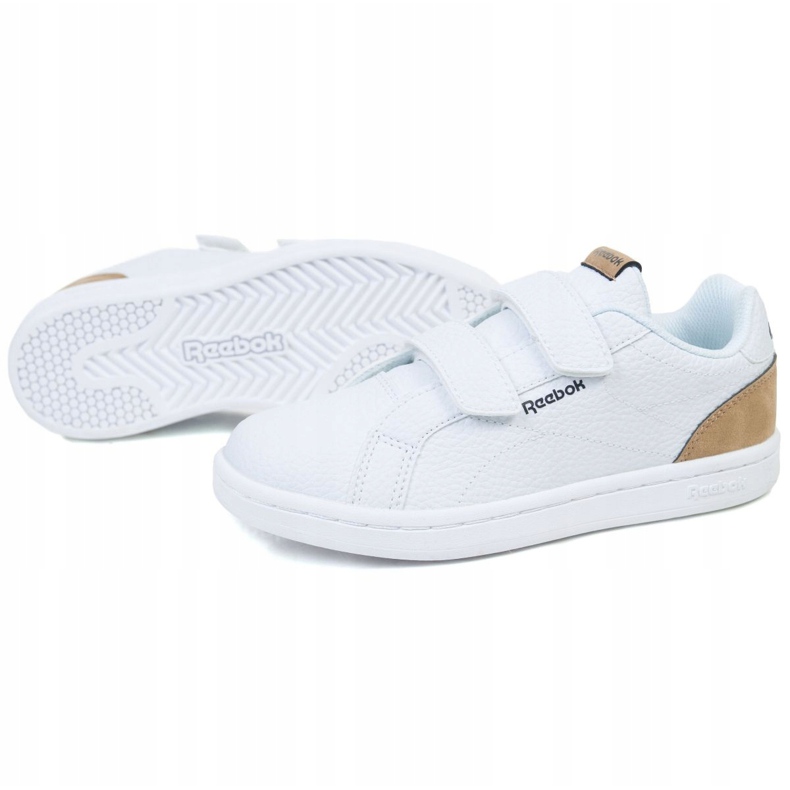 Reebok Royal Comp Cln 2V Jr DV4152 bianca rosso 1
