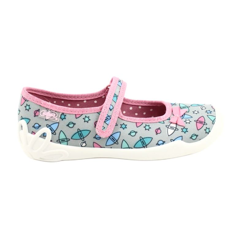 Scarpe per bambini Befado 114Y409 blu rosa grigio 1