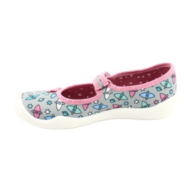 Scarpe per bambini Befado 114Y409 blu rosa grigio 2