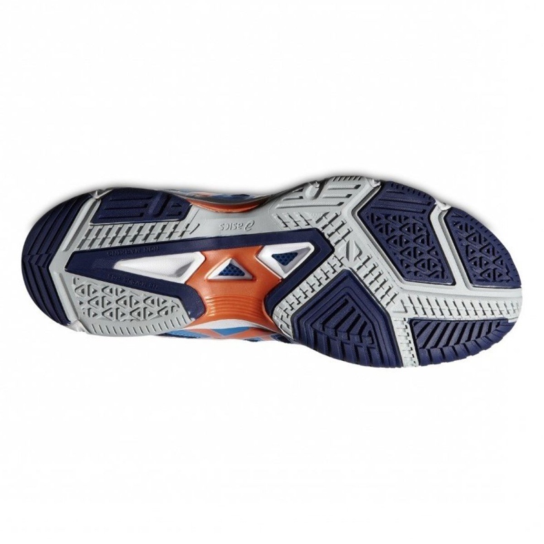 Scarpe da pallavolo Asics Gel-Beyond 4 Mt B403N-4130 viola, blu, arancione, grigio/argento blu 1