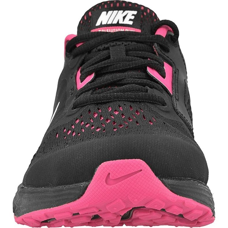 Nike Tri Fusion Run W 749176-001 scarpa da corsa nero rosa 2