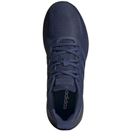 Scarpe da uomo Adidas Runfalcon EG8605 blu navy 1