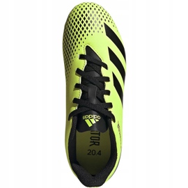 Scarpe da calcio Adidas Predator 20.4 FxG Junior verde-nero EH3037 1