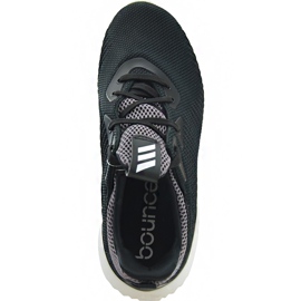 Adidas Alphabounce J scarpe da corsa nere BB7095 nero 1