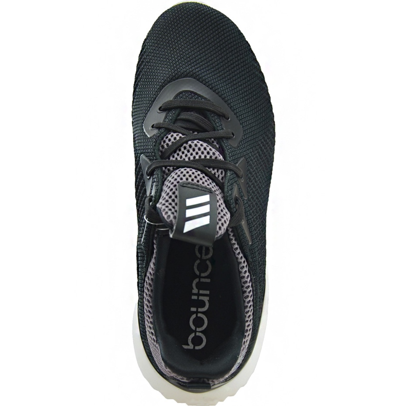 Adidas Alphabounce J scarpe da corsa nere BB7095 nero 1