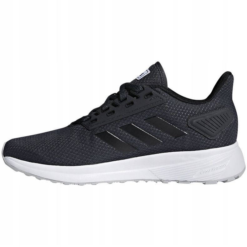 Scarpe running da donna adidas Duramo 9 grigio scuro B75990 nero multicolore 1