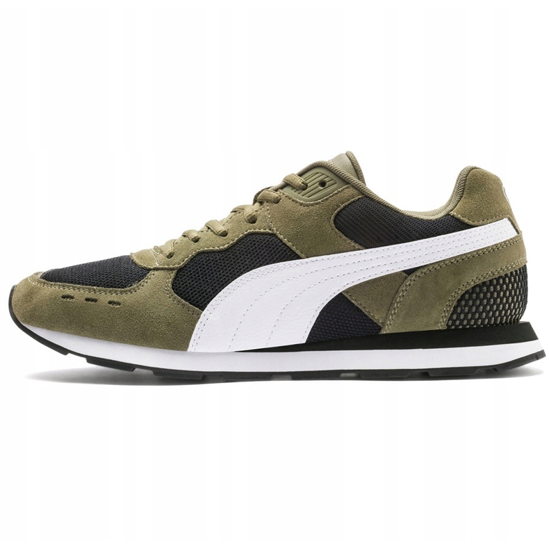 Scarpe da uomo Puma Vista kaki nero 369365 08 cachi 1