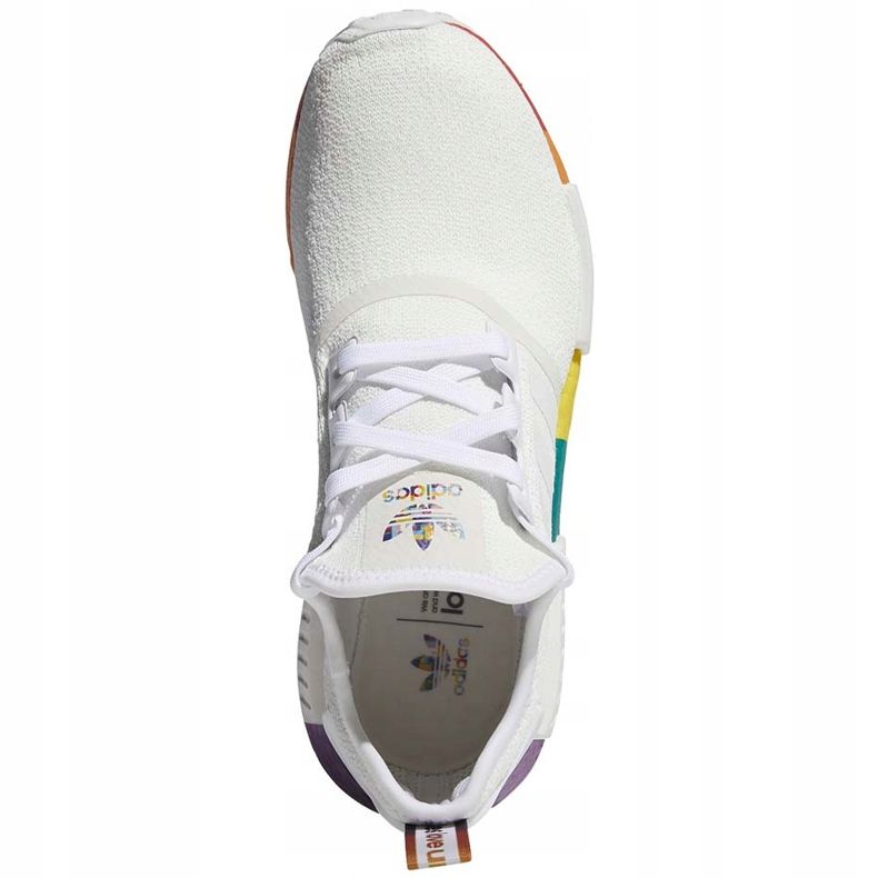 Adidas Nmd R1 Pride scarpe bianche FY9024 bianca 1