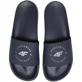 Pantofole da uomo 4F blu scuro NOSD4 KLM202 30S blu navy 1