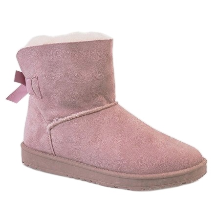 Stivali eschimesi rosa caldo B194-1 2