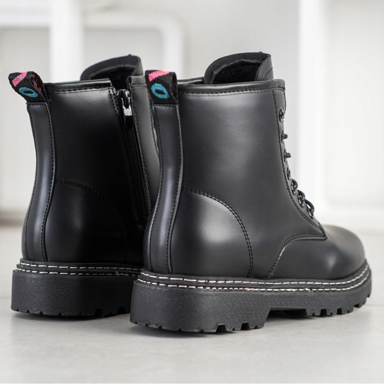 SHELOVET Cacciatori neri legati nero 1