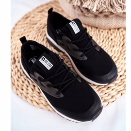 Scarpe sportive per bambini neri FF374147 Big Star nero 5
