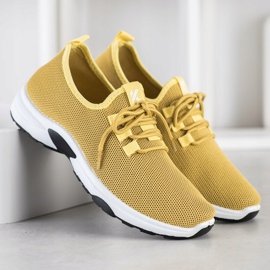 Kylie Scarpe sportive classiche giallo 1