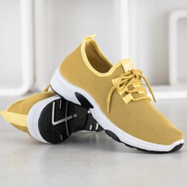 Kylie Scarpe sportive classiche giallo 2