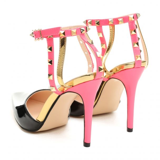 Vices Morse 1422-1 Nero Fushia 36 41 rosa d'oro 1