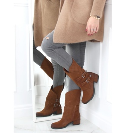 Camel ST-33P Stivali militari cammello marrone 2