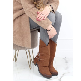 Camel ST-33P Stivali militari cammello marrone 1