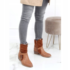 Camel Z1122 Stivali da donna color cammello marrone 1