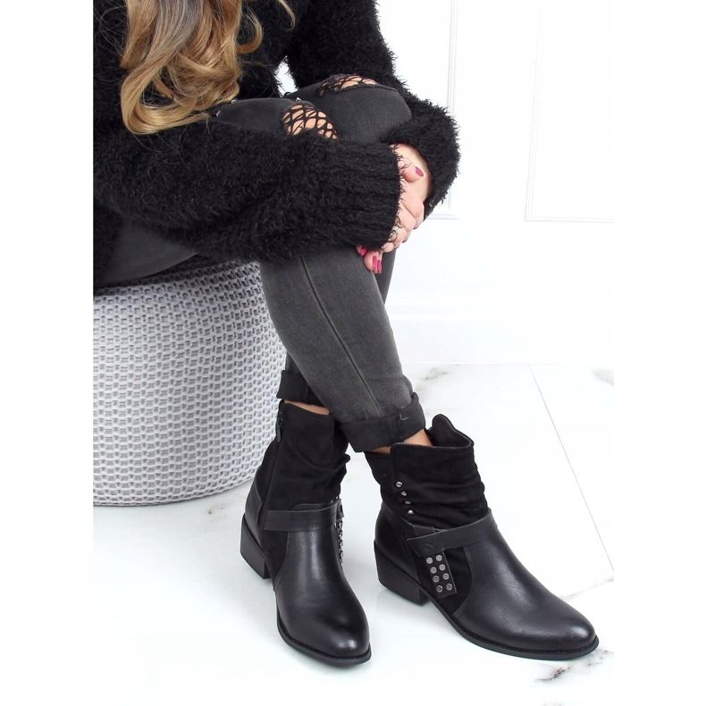 Stivali da donna neri Z1122 Black nero 1