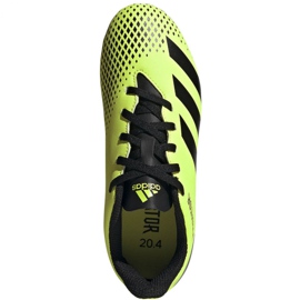 Scarpe da calcio Adidas Predator 20.4 FxG Jr EH3037 verde verde 1