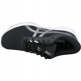 Scarpe da corsa Asics Patriot 11 Gs Jr 1014A070-002 nero d'argento grigio 2