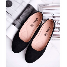 EVE Ballerine da donna in pelle scamosciata Nere Lasota 1031 nero 4