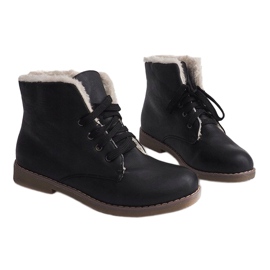 Stivali Caldi Jodhpur Fur 05-3 Nero 2