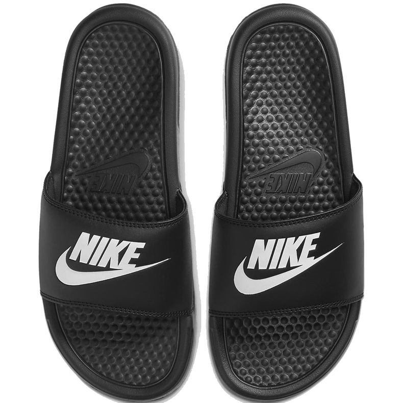 Nike Benassi Just Do It ciabatte da donna nere 343881 015 nero 1