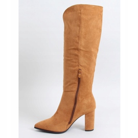 Stivali classici con cut-out cammello RB89P Camel marrone 1