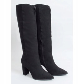 Stivali classici con cut-out nero RB89P Black 1