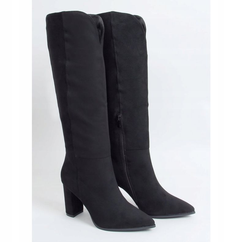 Stivali classici con cut-out nero RB89P Black 1