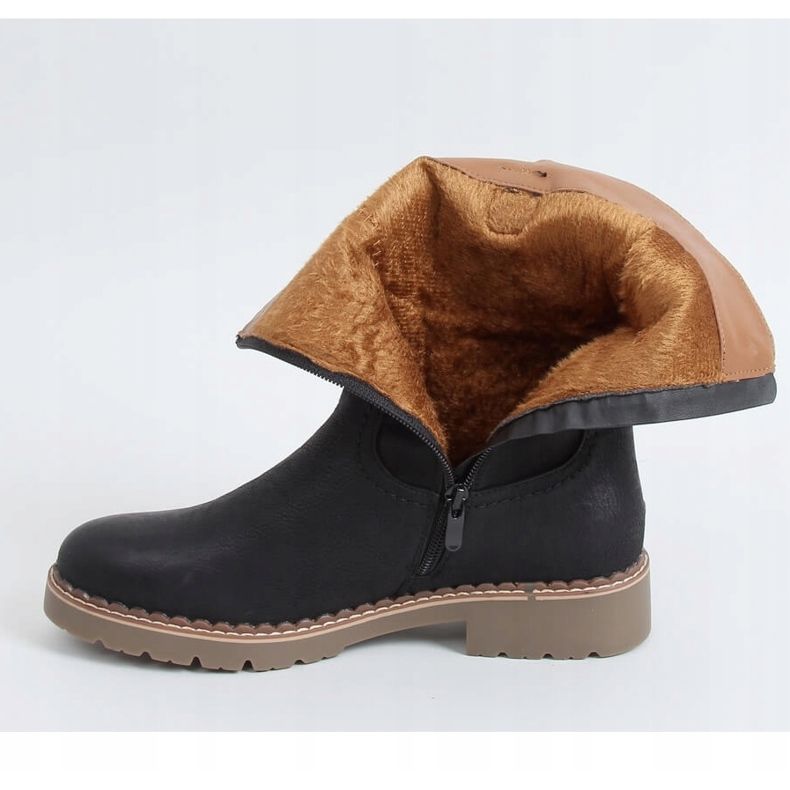 Nero Stivali neri da donna 6981 Nero 1