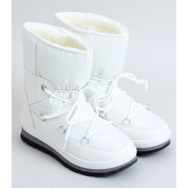 Stivali da neve da donna bianchi BY-1961 White bianca 1