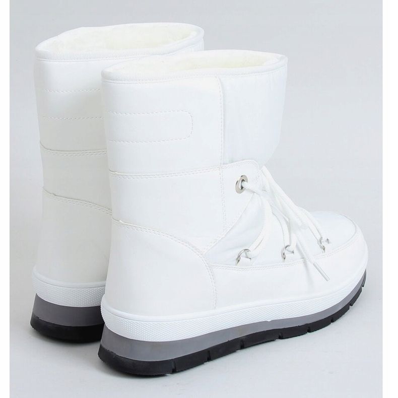 Stivali da neve da donna bianchi BY-1961 White bianca 2