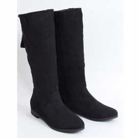 Stivali bassi da donna neri ST-01P Black nero 1
