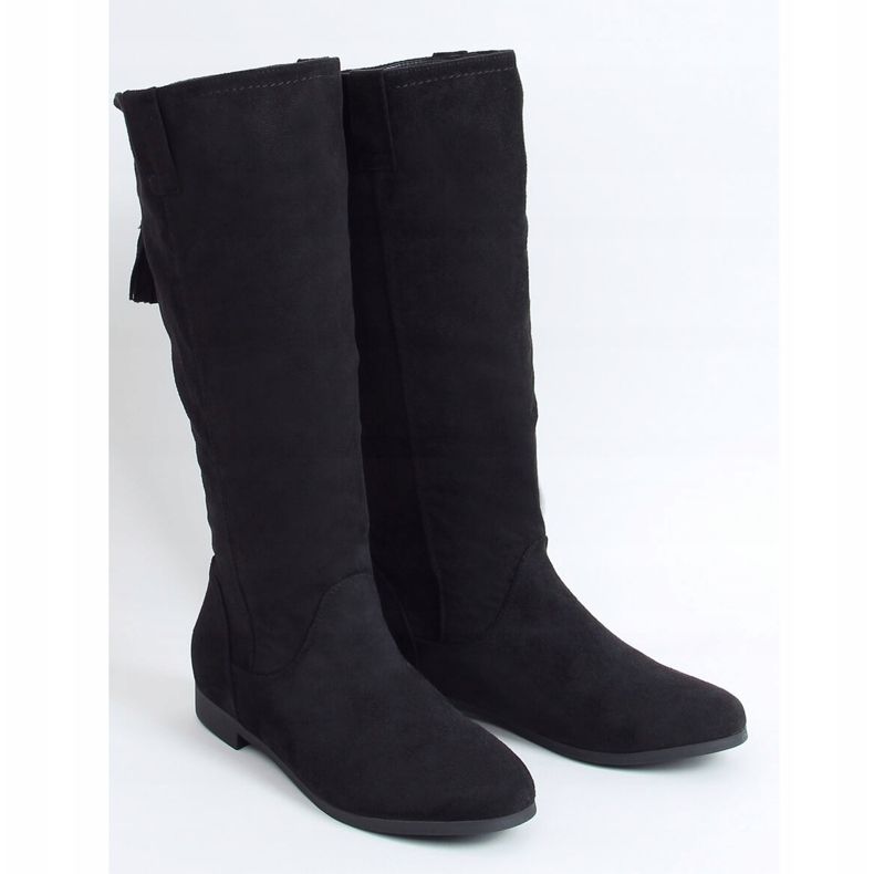 Stivali bassi da donna neri ST-01P Black nero 1