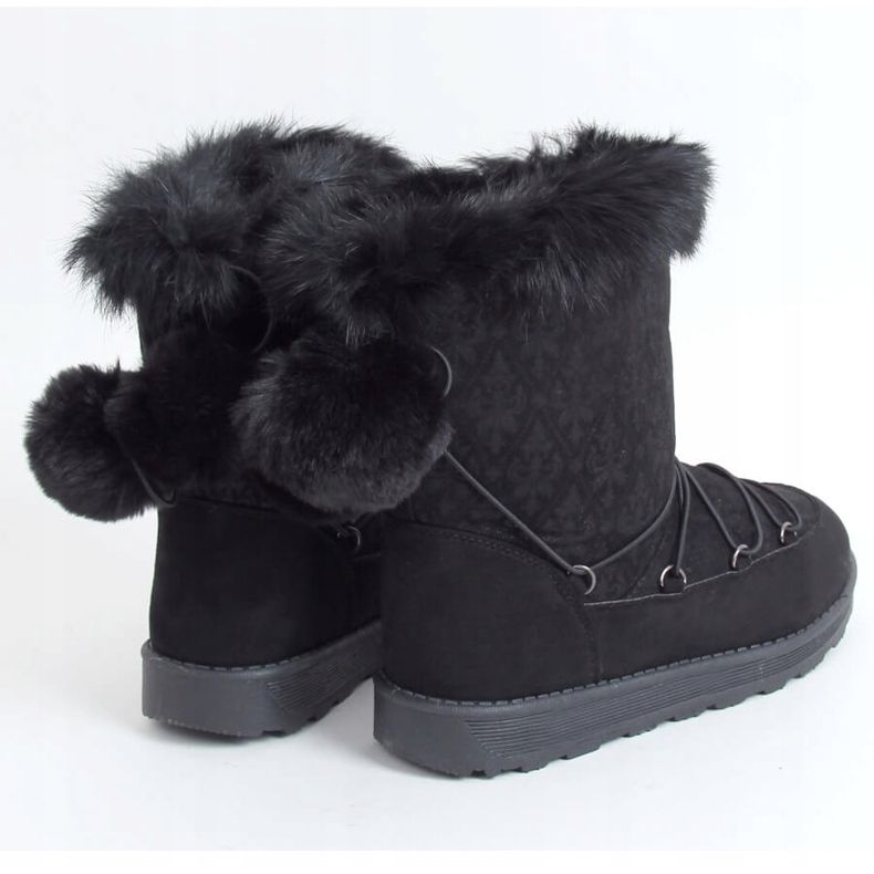Stivali da neve da donna neri 259 Black nero 1