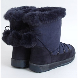 Stivali da neve blu navy da donna 259 1