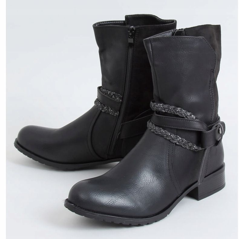 Stivali da donna neri F3163 Black nero 1