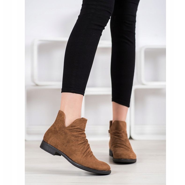 Seastar Stivaletti casual in pelle scamosciata marrone 2