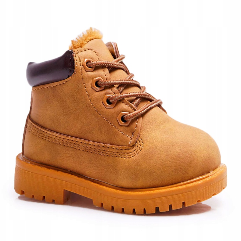 Stivali da caccia caldi per bambini Camel Dexter giallo 2