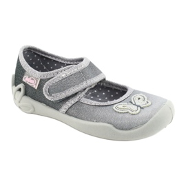 Scarpe per bambini Befado 123X034 d'argento grigio 1