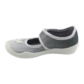 Scarpe per bambini Befado 123X034 d'argento grigio 2