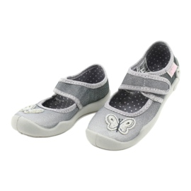 Scarpe per bambini Befado 123X034 d'argento grigio 3