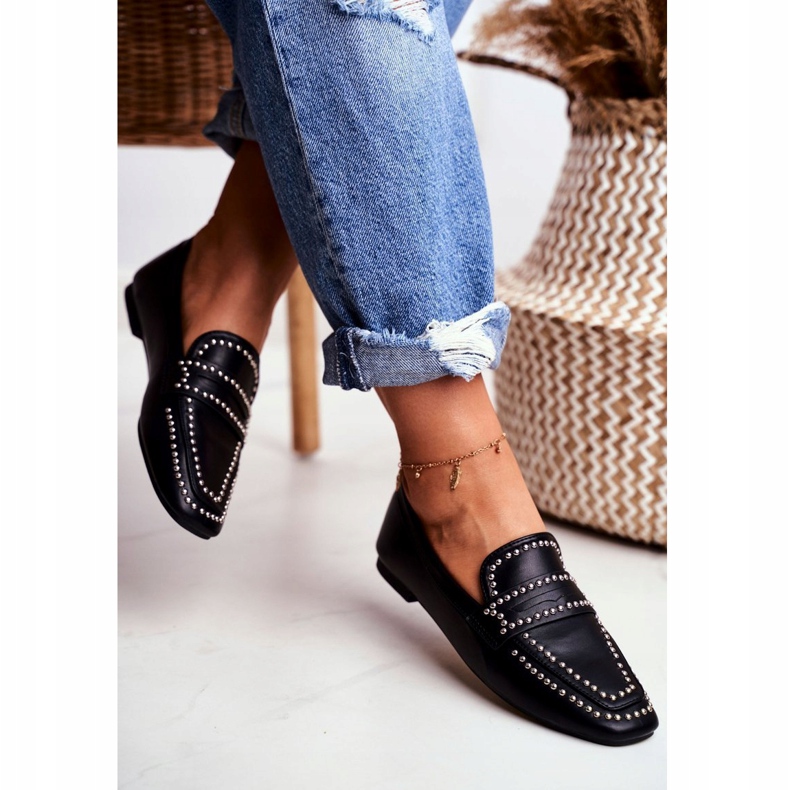 LU BOO Mocassini da donna Lordsy Black Jets Harriet nero 3
