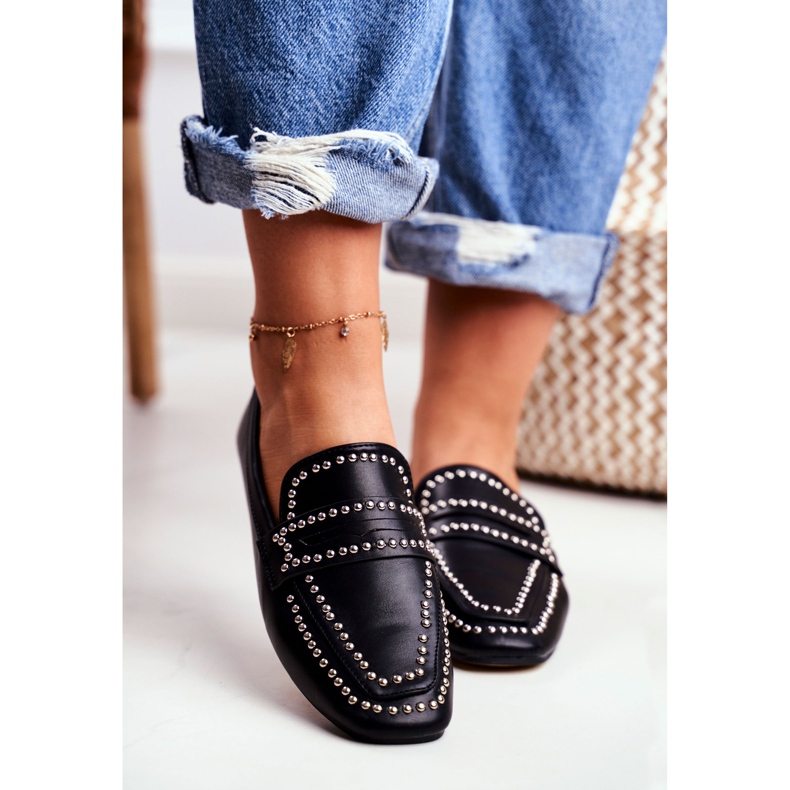 LU BOO Mocassini da donna Lordsy Black Jets Harriet nero 2