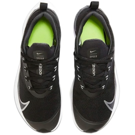 Nike Air Zoom Speed ​​Gs Jr CJ2088-001 scarpa da corsa bianca nero 1
